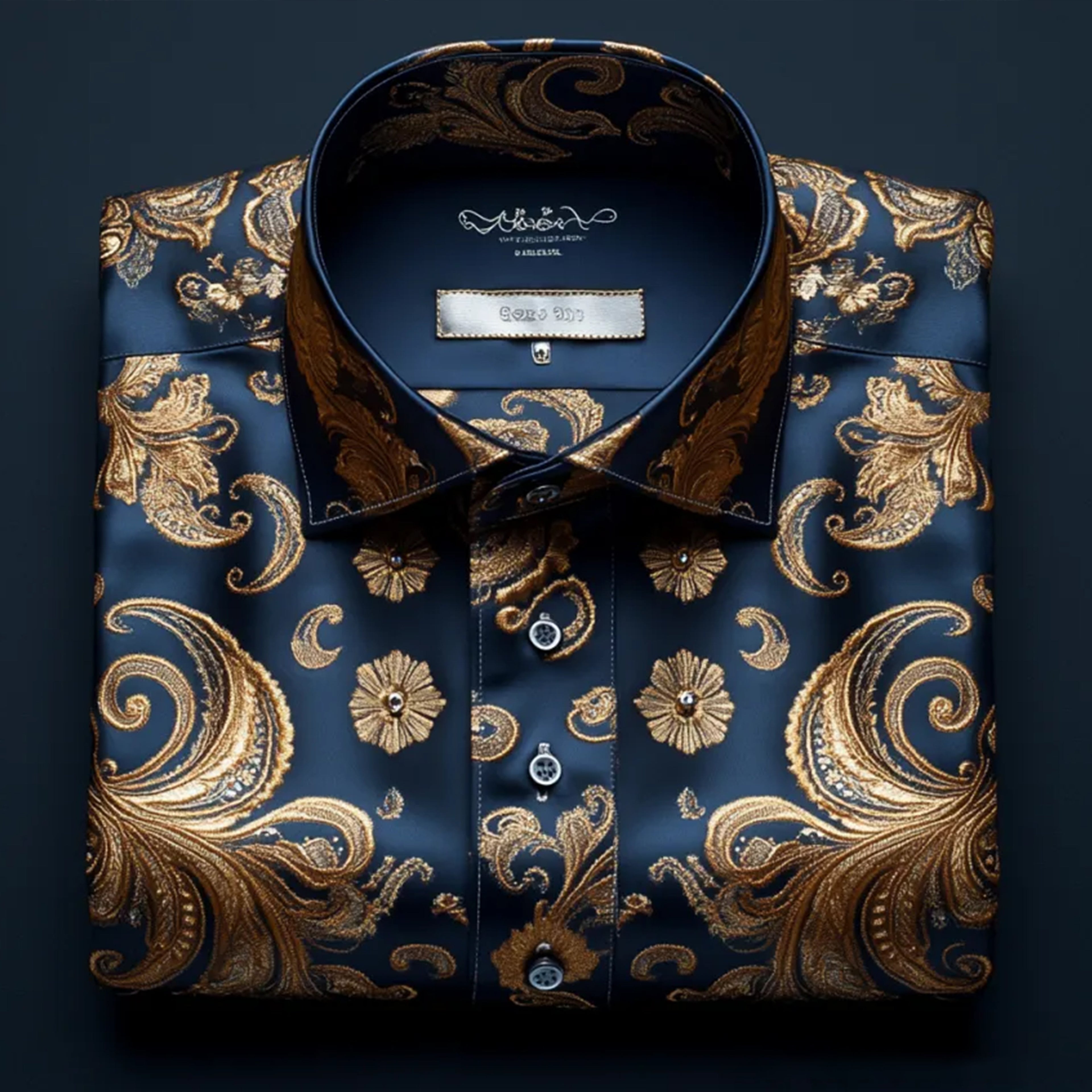 Men's Light Striped Print Shirt