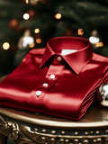 Men's Silk Classic Long Sleeve Shirt